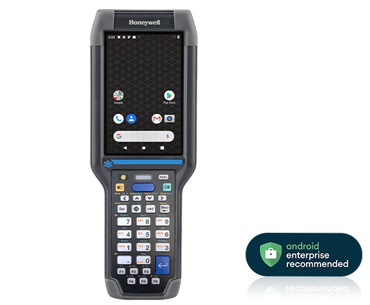 HoneywellハンディターミナルCK65CS冷凍環境モデルの写真